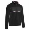 Puma Rotation 1/4 Zip Golf Jumper Mens Small Star Saphire