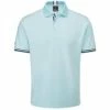 Oscar Jacobson Marsden Golf Polo Shirt Mens Medium Cool Blue