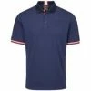 Oscar Jacobson Marsden Golf Polo Shirt Mens Medium Navy