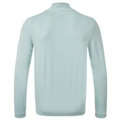 FootJoy Lightweight Microstripe Chill-Out Golf Sweater Mens Small Blue