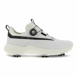 ECCO G5 BOA GORE-TEX® GOLF SHOES – WHITE / BLACK
