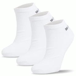 ISLAND GREEN COMFORT FIT GOLF ANKLE SOCKS X 3 PAIRS PACK – WHITE