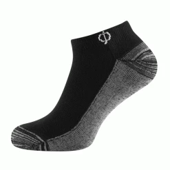 OSCAR JACOBSON LOW CUT SOCKS 2 PACK – BLACK