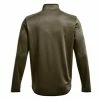 Under Armour Armour Fleece Half Zip Golf Sweater - Tent Grey Mens Small Grey