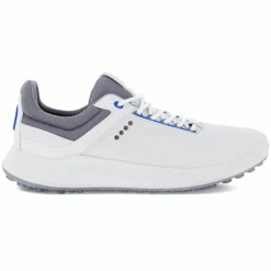 ECCO CORE HYDROMAX® GOLF SHOES – WHITE / SILVER / GREY