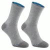 PING SENSORCOOL CREW SOCKS 2 PACK – GREY