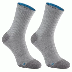 PING SENSORCOOL CREW SOCKS 2 PACK – GREY