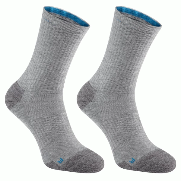 PING SENSORCOOL CREW SOCKS 2 PACK – GREY