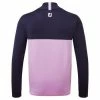 FootJoy Colourblock Chill Out - Navy/Lavender Mens Small Navy/Lavender