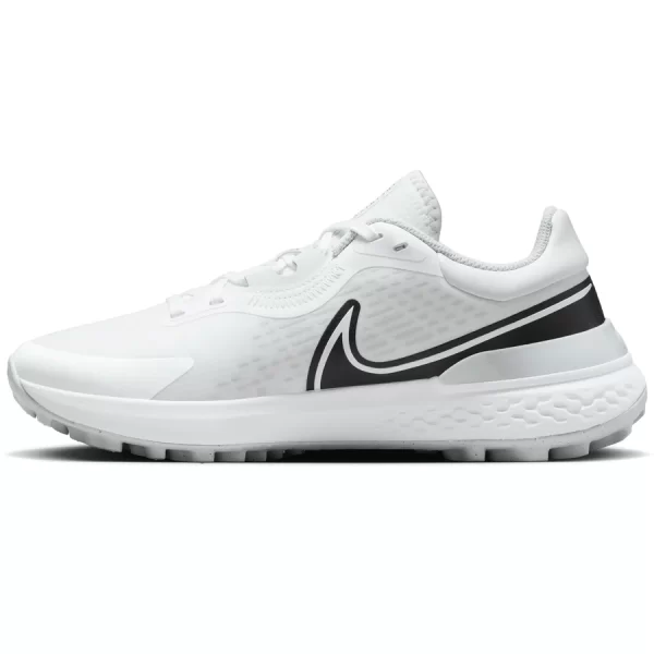 NIKE REACT INFINITY PRO 2 GOLF SHOES – WHITE / PLATINUM - Image 3