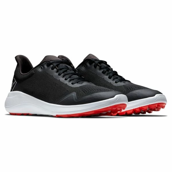 FOOTJOY FLEX ATHLETIC GOLF SHOES 56141 – BLACK - Image 3
