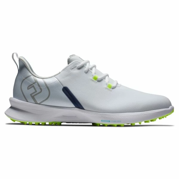 FOOTJOY 2023 FUEL SPORT 55453 GOLF SHOES โ WHITE / NAVY / GREEN