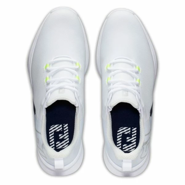 FOOTJOY 2023 FUEL SPORT 55453 GOLF SHOES โ WHITE / NAVY / GREEN - Image 6