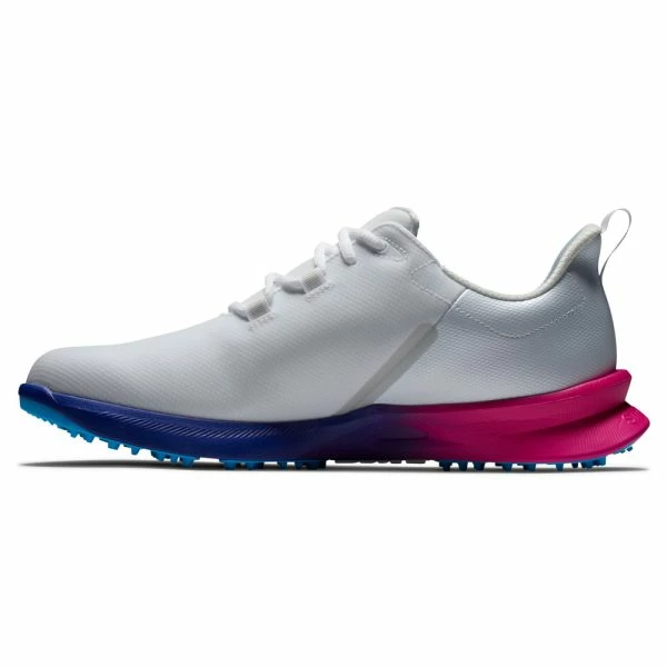 FOOTJOY 2023 FUEL SPORT 55455 GOLF SHOES โ WHITE / PINK / BLUE - Image 5