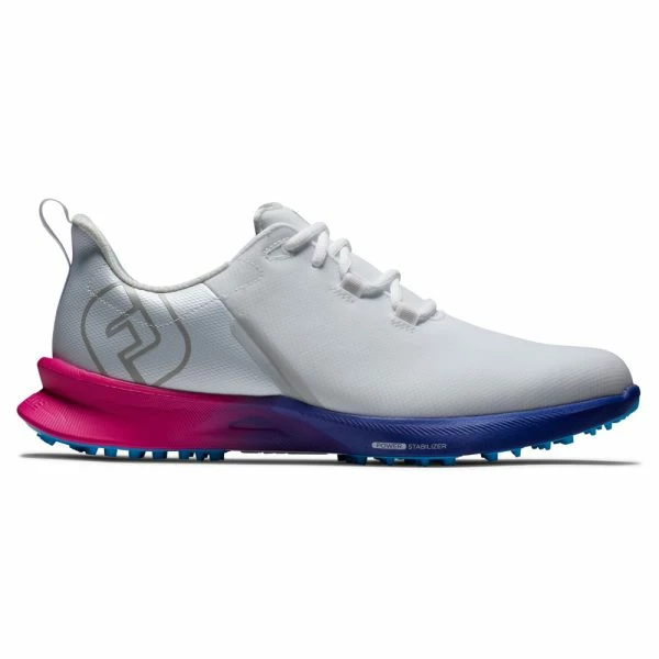 FOOTJOY 2023 FUEL SPORT 55455 GOLF SHOES โ WHITE / PINK / BLUE