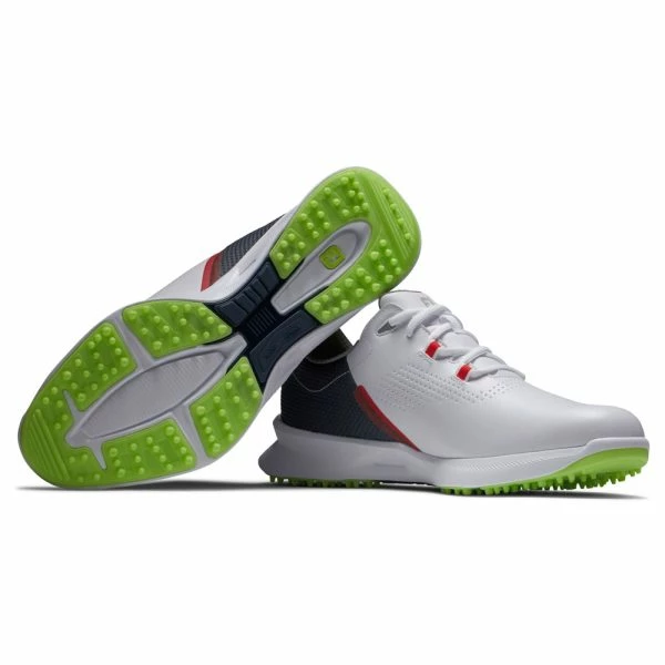 FOOTJOY FUEL 55452 GOLF SHOES β WHITE / NAVY / LIME - Image 3