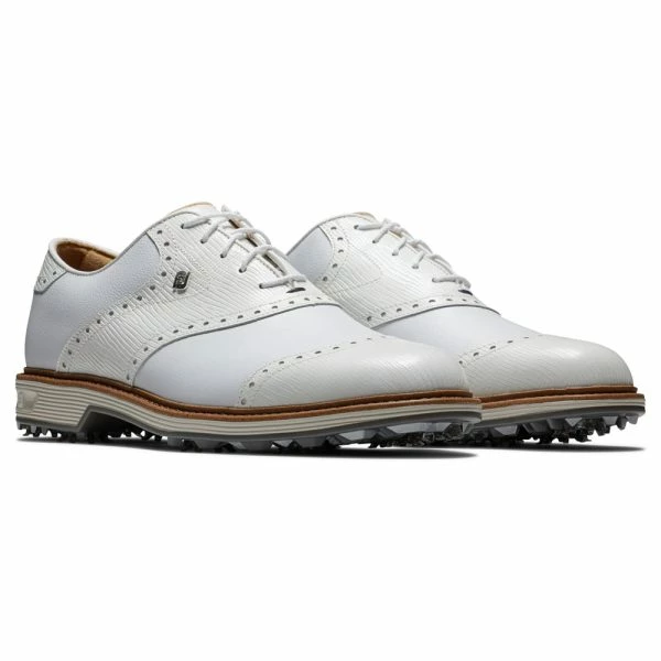 FOOTJOY 2023 PREMIER SERIES WILCOX GOLF SHOES 54322 – WHITE - Image 3