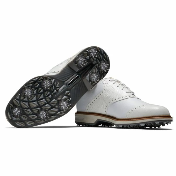 FOOTJOY 2023 PREMIER SERIES WILCOX GOLF SHOES 54322 – WHITE - Image 4