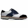 FOOTJOY 2023 PREMIER SERIES WILCOX GOLF SHOES 54323 – WHITE / NAVY / BLACK