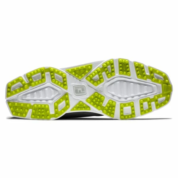 FOOTJOY SUPERLITES XP 58086 GOLF SHOES – GREY / WHITE / LIME - Image 2