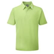 FootJoy Pique SS Shirt - Athletic Light Blue Small