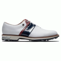 FOOTJOY PREMIERE SERIES PACKARD 53909 GOLF SHOES – WHITE / RED