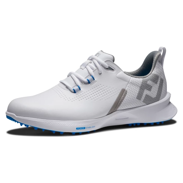 FOOTJOY FUEL 55440 GOLF SHOES โ WHITE / GREY / BLUE - Image 2