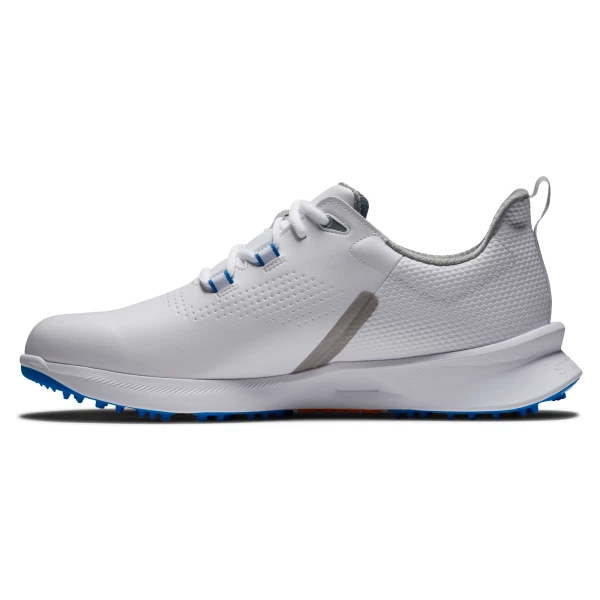 FOOTJOY FUEL 55440 GOLF SHOES โ WHITE / GREY / BLUE - Image 3