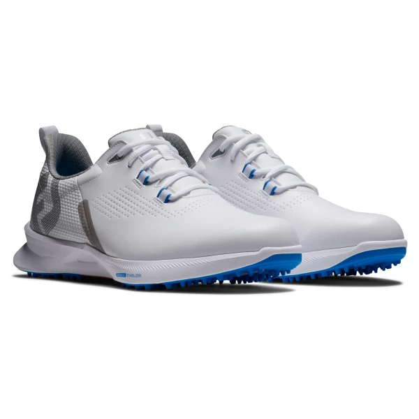 FOOTJOY FUEL 55440 GOLF SHOES โ WHITE / GREY / BLUE - Image 5