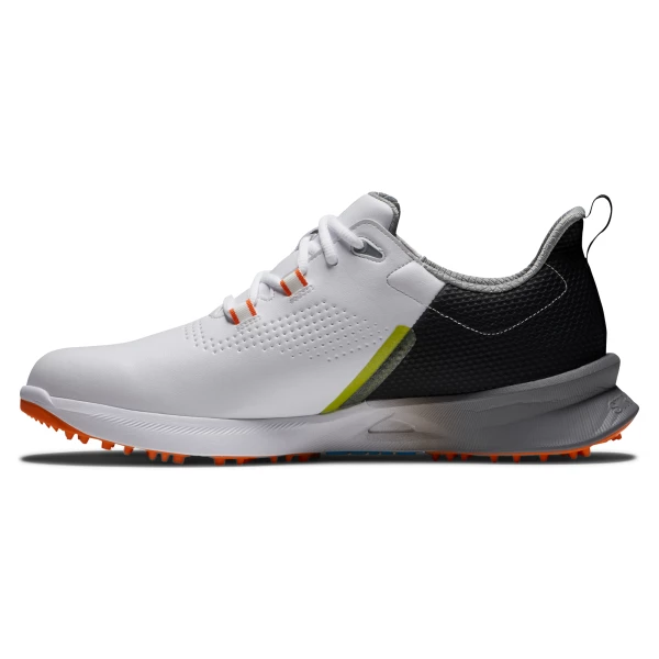 FOOTJOY FUEL 55443 GOLF SHOES โ WHITE / BLACK / ORANGE - Image 3