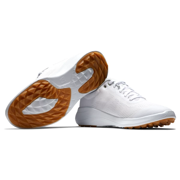 FOOTJOY FLEX ATHLETIC 56139 GOLF SHOES โ WHITE - Image 3