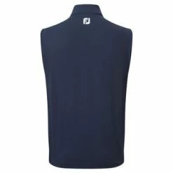 FootJoy Full Zip Knit Vest - Navy Mens Small Navy