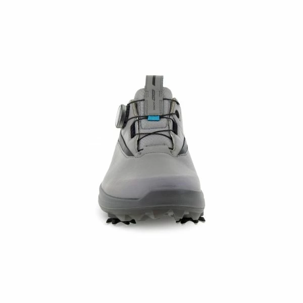 ECCO G5 BOA GORE-TEX® GOLF SHOES – STEEL / BLACK - Image 9