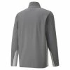 Puma Gamer 1/4 Zip Golf Sweater Mens Small Grey