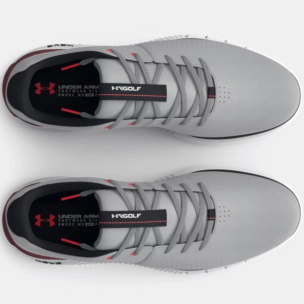 UNDER ARMOUR HOVR FADE 2 SL GOLF SHOES – GREY - Image 4