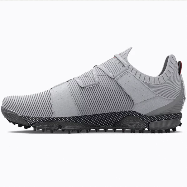 UNDER ARMOUR HOVR TOUR 2 SL GOLF SHOES – GREY - Image 2