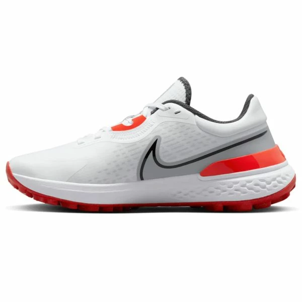 NIKE REACT INFINITY PRO 2 GOLF SHOES โ WHITE / BLACK / WOLF GREY / PICANTE RED - Image 3