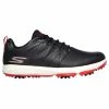 SKECHERS GO GOLF PRO 4 LEGACY GOLF SHOES – BLACK / RED