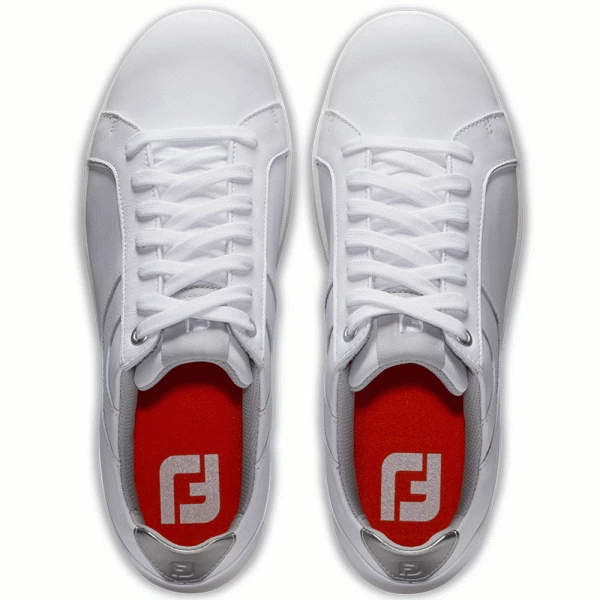 FOOTJOY LINKS LADIES GOLF SHOES – WHITE 98148 - Image 3