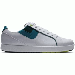 FOOTJOY LINKS LADIES GOLF SHOES β WHITE / BLUE / GREEN 98157