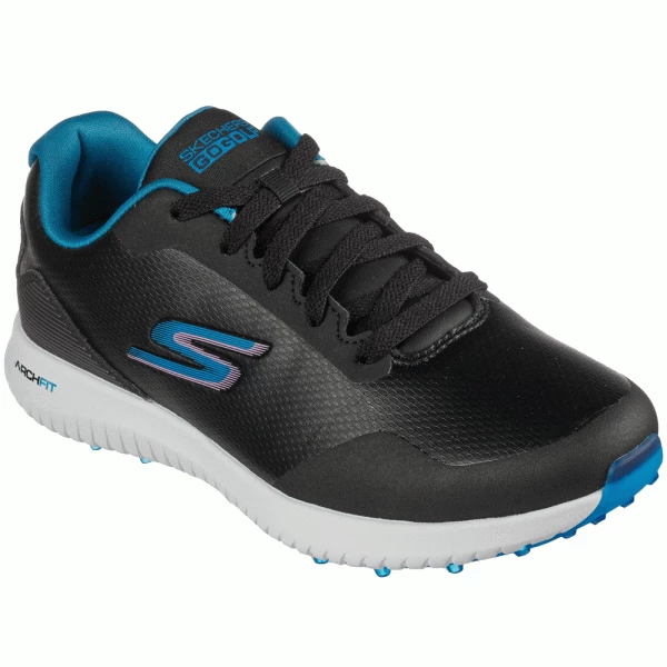 SKECHERS GO GOLF MAX 2 LADIES GOLF SHOES – BLACK / MULTI - Image 3