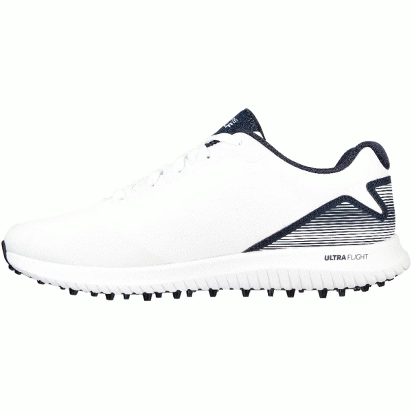 SKECHERS GO GOLF MAX 2 GOLF SHOES – WHITE / NAVY - Image 2