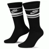 NIKE EVERYDAY GOLF CREW SOCKS 3 PACK – BLACK / WHITE