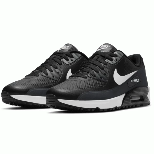 NIKE AIR MAX 90G GOLF SHOES β BLACK / WHITE - Image 2
