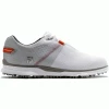FOOTJOY PRO SL SPORT 53853 GOLF SHOES – WHITE / GREY / ORANGE