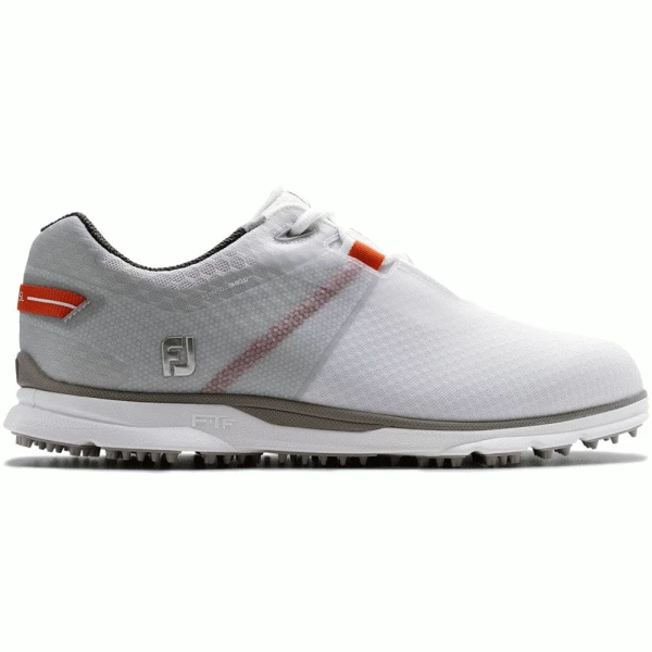FOOTJOY PRO SL SPORT 53853 GOLF SHOES โ WHITE / GREY / ORANGE