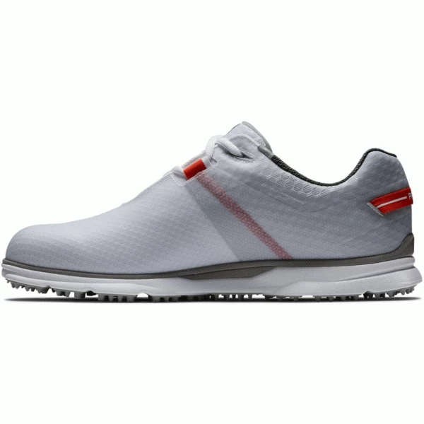 FOOTJOY PRO SL SPORT 53853 GOLF SHOES โ WHITE / GREY / ORANGE - Image 2