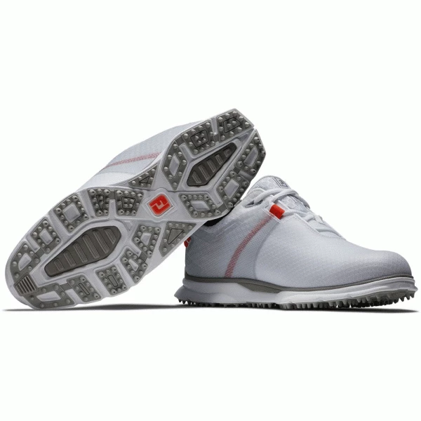 FOOTJOY PRO SL SPORT 53853 GOLF SHOES โ WHITE / GREY / ORANGE - Image 6