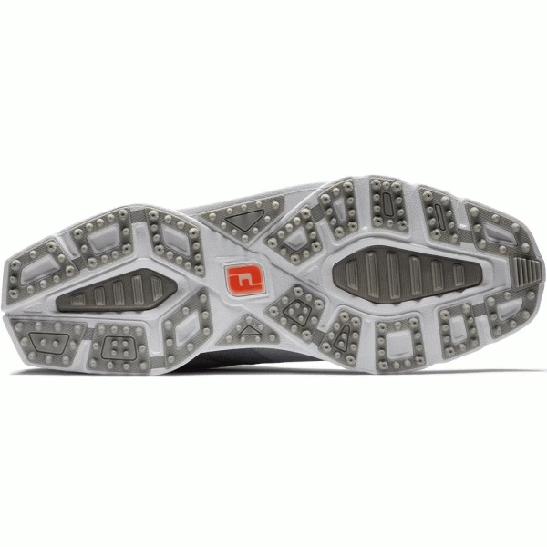 FOOTJOY PRO SL SPORT 53853 GOLF SHOES โ WHITE / GREY / ORANGE - Image 7