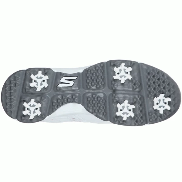 SKECHERS GO GOLF PRO 2 LADIES GOLF SHOES – WHITE / PINK - Image 3